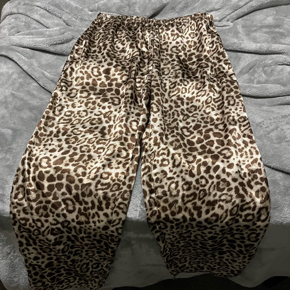 Leopard Print Lounge Pants